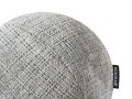 poduszka FLUFFY BALL miękka okrągła kula Ø 30 cm szara