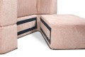 sofa JUST! rozkładana tk .aragon bladoróżowa
