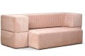 sofa JUST! rozkładana tk .aragon bladoróżowa