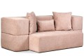 sofa JUST! rozkładana tk .aragon bladoróżowa