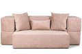 sofa JUST! rozkładana tk .aragon bladoróżowa