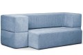 sofa JUST! rozkładana tk .aragon niebieska