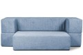 sofa JUST! rozkładana tk .aragon niebieska