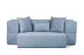 sofa JUST! rozkładana tk .aragon niebieska