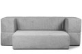 sofa JUST! rozkładana tk .aragon szara