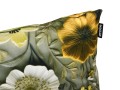 poduszka 50x30 kwiaty tło zielone