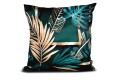 poduszka 45x45 wzór palmy zielone