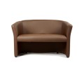 sofa CAFE brązowa ekoskóra