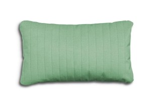 poduszka 50x30 tkanina: fancy jasnozielona pikowana