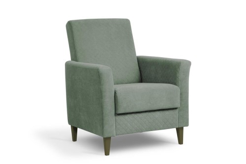 fotel GAMMA wypoczynkowy szary tk.uttario velvet 2970