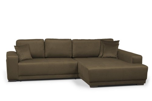 narożnik MAX prawy rozkładany popielaty tk.element 1