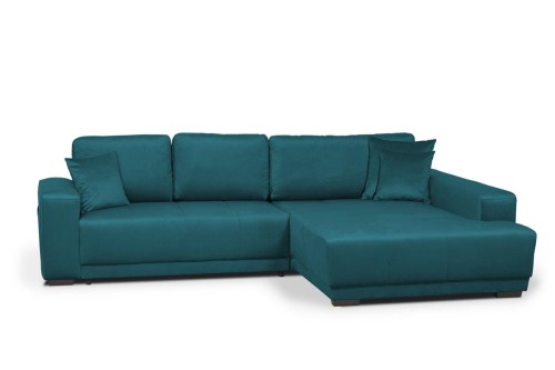 narożnik MAX prawy rozkładany niebieski tk.element 13