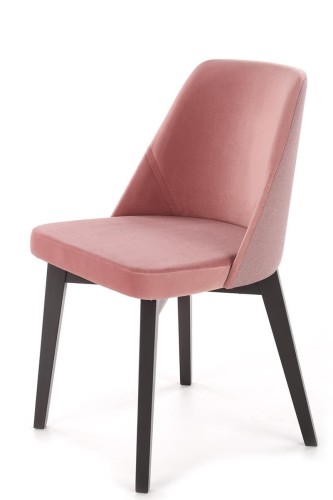 krzesło BELLUNO 1   tkanina solo 254, drewno czarne 