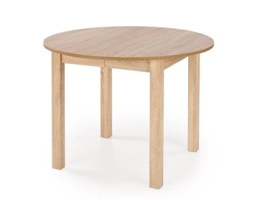 stół RAPALLO okrągły dąb sonoma