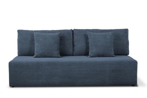 sofa BOVA 3-osobowa rozkładana granatowa tk.lincoln 77