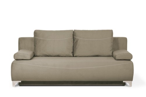 sofa FILO 3-osobowa rozkładana brązowa tk.fancy 20