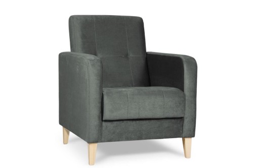 fotel OXFORD wypoczynkowy szary tk.paros 6