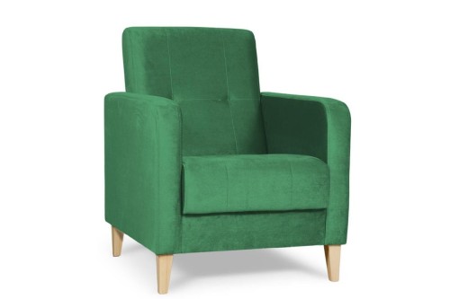 fotel OXFORD wypoczynkowy zielony tk.kronos 14