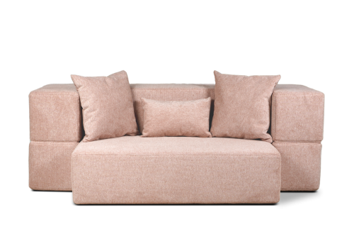 sofa JUST! rozkładana tk .aragon bladoróżowa