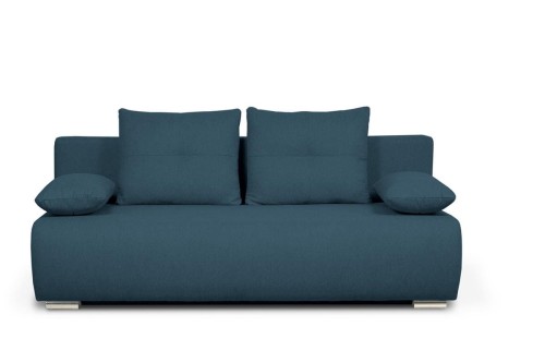 sofa ENZO 3-osobowa rozkładana granatowa tk. fancy 79