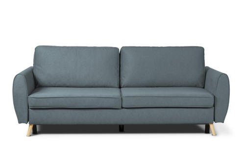 sofa FARO 3-osobowa rozkładana granatowa tk.castel 79