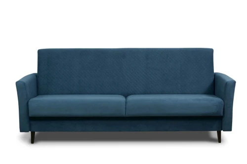 wersalka GAMMA rozkładana granatowa tk.uttario velvet 2967