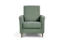 fotel GAMMA wypoczynkowy szary tk.uttario velvet 2970