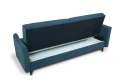 zestaw GAMMA wersalka + 1 fotel granatowy tk.uttario velvet 2967