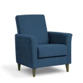 zestaw GAMMA wersalka + 1 fotel granatowy tk.uttario velvet 2967