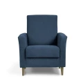 zestaw GAMMA wersalka + 1 fotel granatowy tk.uttario velvet 2967