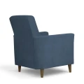 zestaw GAMMA wersalka + 1 fotel granatowy tk.uttario velvet 2967