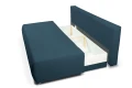 sofa ENZO 3-osobowa rozkładana granatowa tk. fancy 79