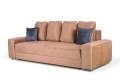 sofa TOKYO 3-osobowa rozkładana różowa tk.monolith 63/97