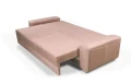 sofa TOKYO 3-osobowa rozkładana różowa tk.monolith 63/97