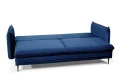 sofa LENOX 3-osobowa rozkładana granatowa tk. bluvel 86