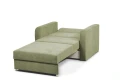 sofa RINO I  1-osobowa rozkładana z pojemnikiem jasno szara tk. soro 90
