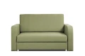 sofa RINO II  2-osobowa rozkładana z pojemnikiem jasno szara tk. soro  90
