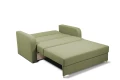 sofa RINO II  2-osobowa rozkładana z pojemnikiem jasno szara tk. soro  90