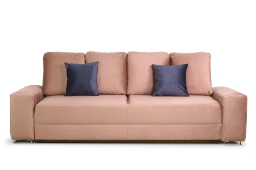 sofa TOKYO 3-osobowa rozkładana różowa tk.monolith 63/97