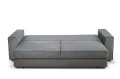 sofa TOMMY 3-osobowa rozkładana popielata tk.kronos 15 / paros 5