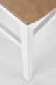 krzesło BIANCO WOOD siedzisko dąb miodowy