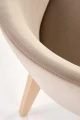 krzesło BELLUNO 2   tkanina Solo 652, drewno dąb artisan