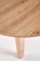 stół RAPALLO okrągły dąb artisan