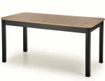 stół SALERNO   dąb artisan / czarny