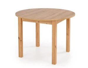 stół RAPALLO okrągły dąb artisan