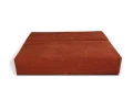 sofa BOVA 3-osobowa rozkładana ceglasta tk.lincoln 52