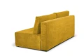 sofa BOVA 3-osobowa rozkładana żółta tk.lincoln 48