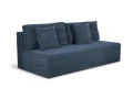 sofa BOVA 3-osobowa rozkładana granatowa tk.lincoln 77