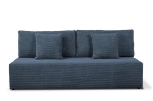 sofa BOVA 3-osobowa rozkładana granatowa tk.lincoln 77