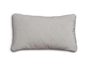 poduszka 50x30 tkanina: fancy jasnobeżowa pikowana